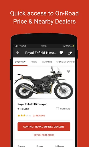 Скриншот 2 — BikeDekho - Bikes & Scooters