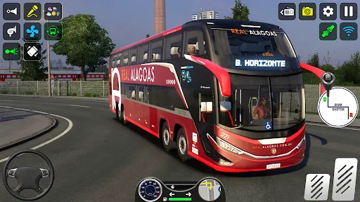 Скриншот 1 — Mega Bus Simulator - Bus Games