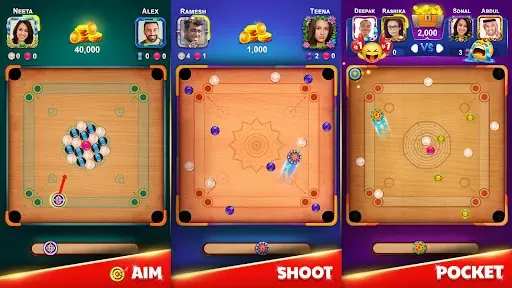Скриншот 1 — Carrom King™
