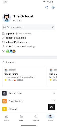 Скриншот 8 — GitHub