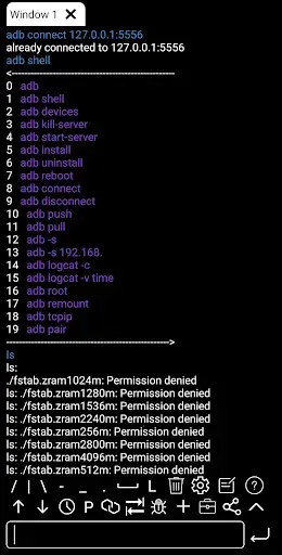 Скриншот 2 — ADB Shell - Debug Toolbox Pro