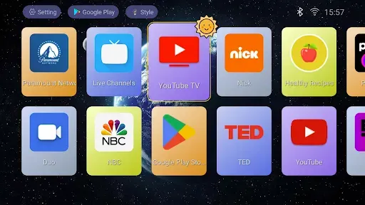Скриншот 1 — TV Launcher - Smart TV BOX
