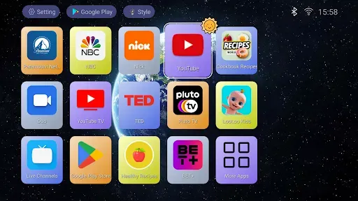 Скриншот 2 — TV Launcher - Smart TV BOX