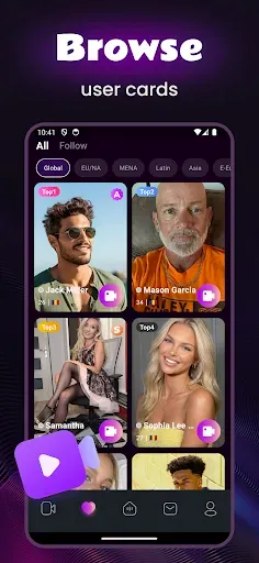 Скриншот 2 — Yovo - Video Chat & Meet Girl