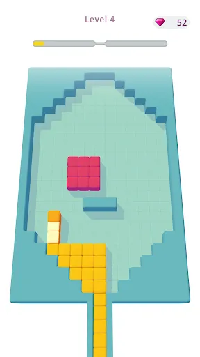 Скриншот 4 — Color Fill 3D: Кубики