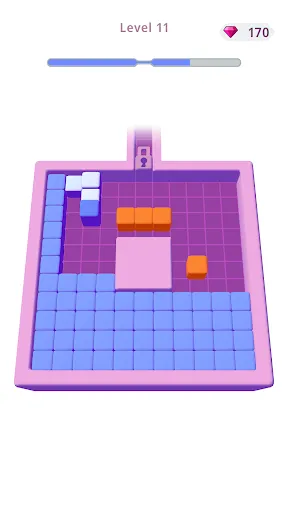 Скриншот 5 — Color Fill 3D: Кубики