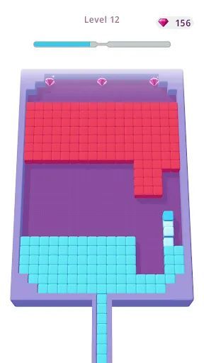 Скриншот 6 — Color Fill 3D: Кубики