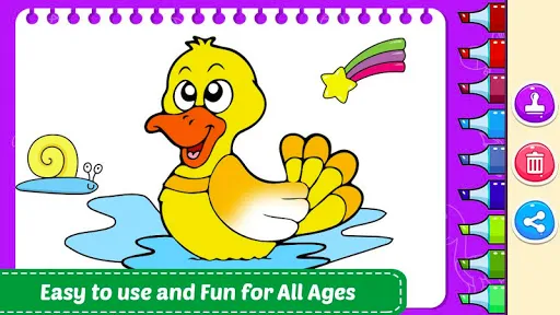 Скриншот 2 — Toddler Coloring Book for Kids