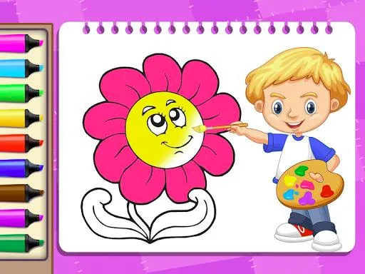 Скриншот 3 — Toddler Coloring Book for Kids