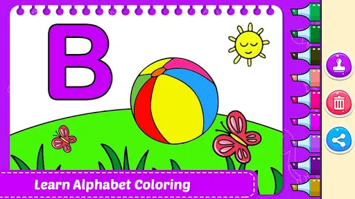 Скриншот 4 — Toddler Coloring Book for Kids