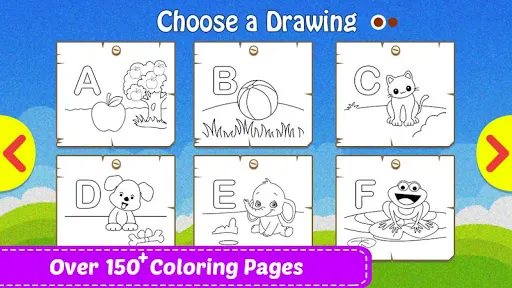 Скриншот 7 — Toddler Coloring Book for Kids