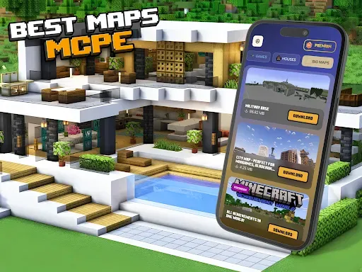 Скриншот 1 — Maps for Minecraft