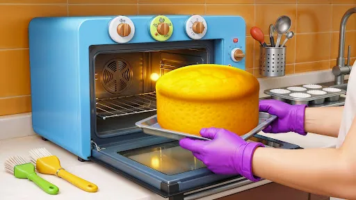 Скриншот 2 — Cake Maker: Diy Cooking Games