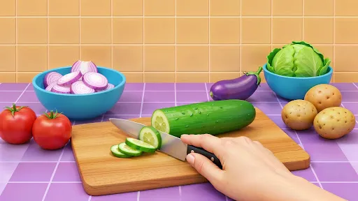 Скриншот 1 — Kitchen Set - Cooking Games
