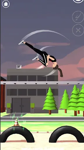 Скриншот 6 — SWAGFLIP - Parkour Origins