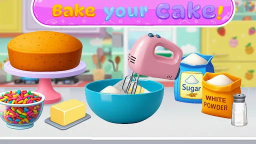 Скриншот 2 — Bakery Chef Cake Cooking Games