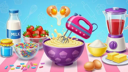 Скриншот 3 — Bakery Chef Cake Cooking Games