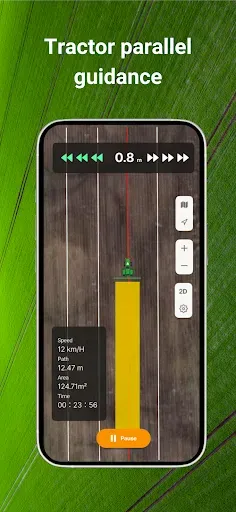 Скриншот 2 — GPS-навигация для трактора