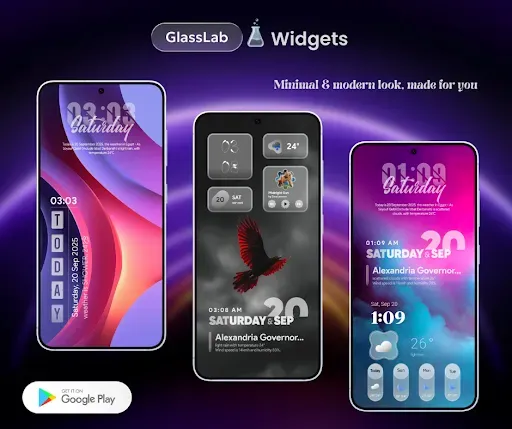 Скриншот 3 — GlassLab Widgets