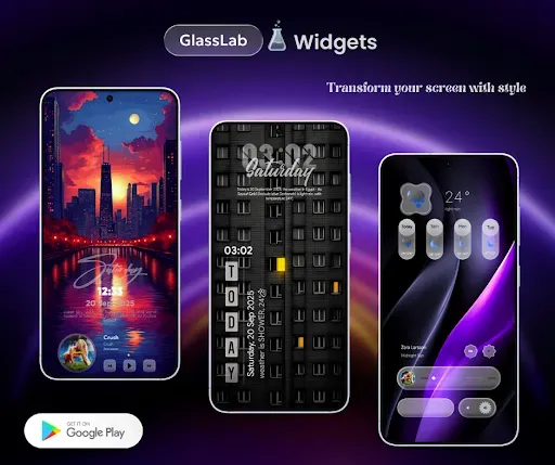 Скриншот 4 — GlassLab Widgets