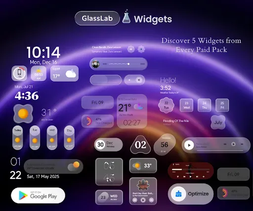 Скриншот 6 — GlassLab Widgets