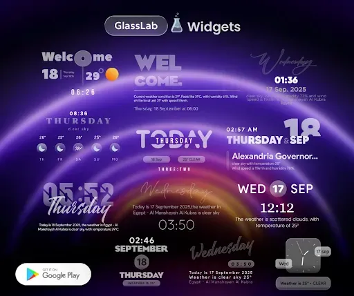 Скриншот 7 — GlassLab Widgets