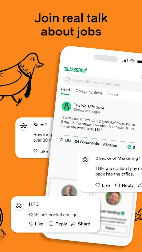 Скриншот 3 — Glassdoor | Jobs & Careers