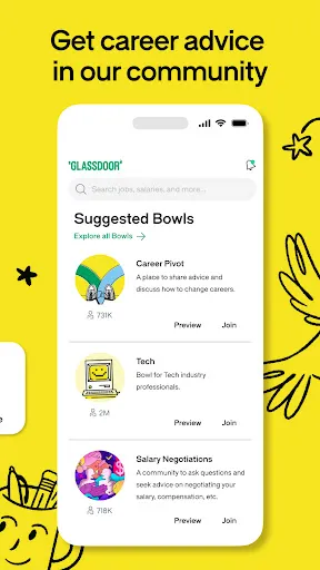 Скриншот 4 — Glassdoor | Jobs & Careers
