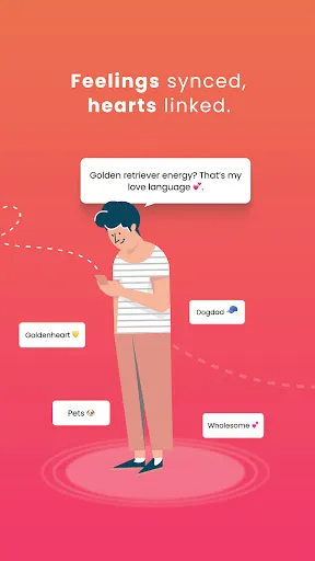 Скриншот 4 — GleeMeet: Thought-Based Dating