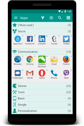 Скриншот 1 — Glextor Folder Organizer Basic