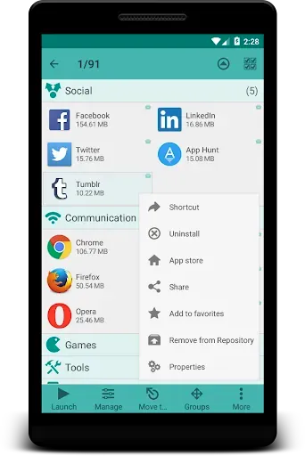 Скриншот 3 — Glextor Folder Organizer Basic