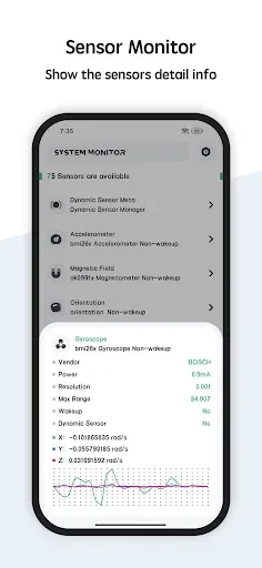 Скриншот 5 — System Monitor Cpu Ram Battery