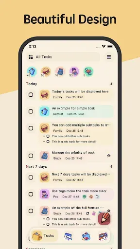 Скриншот 1 — Meow To Do List & Task Manager
