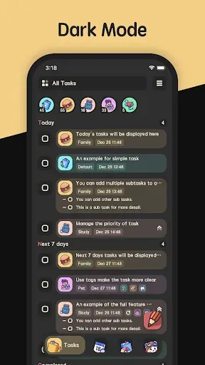 Скриншот 2 — Meow To Do List & Task Manager