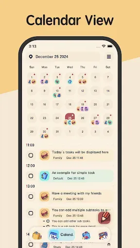 Скриншот 3 — Meow To Do List & Task Manager