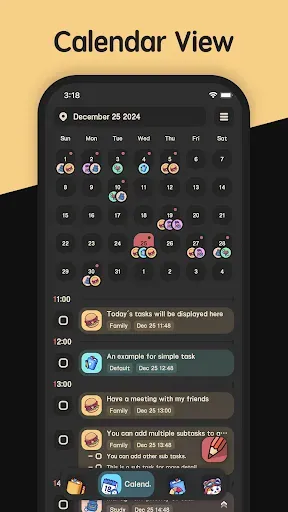 Скриншот 4 — Meow To Do List & Task Manager
