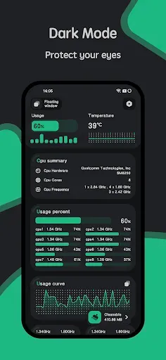 Скриншот 2 — CPU температура процессора