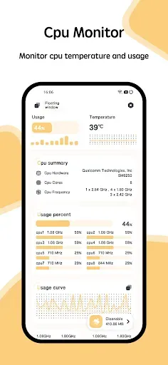 Скриншот 5 — CPU температура процессора