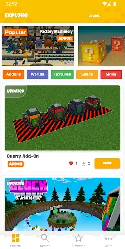 Скриншот 2 — Addons for Minecraft Bedrock