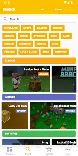 Скриншот 4 — Addons for Minecraft Bedrock