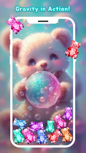 Скриншот 5 — Glitter Wallpaper: Theme, Icon