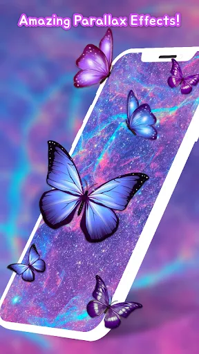 Скриншот 6 — Glitter Wallpaper: Theme, Icon