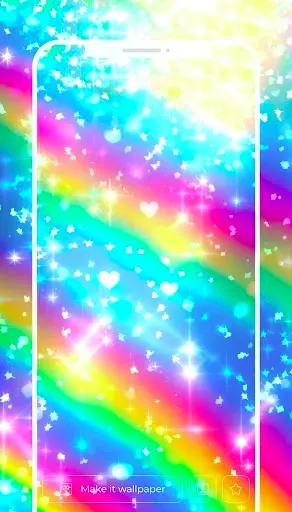 Скриншот 1 — Glitter Wallpapers Sparkling