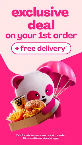 Скриншот 1 — foodpanda: food & groceries