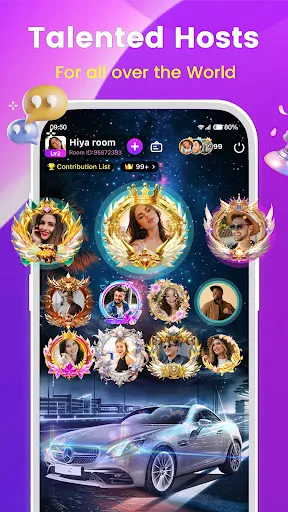 Скриншот 2 — Hiya – Голосовые чаты и игры