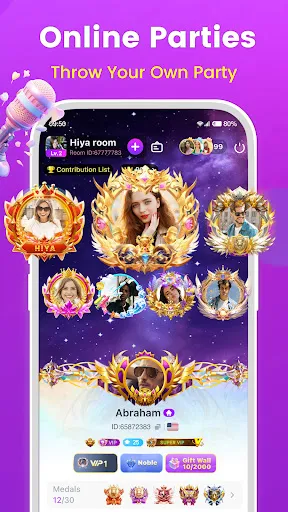 Скриншот 3 — Hiya – Голосовые чаты и игры