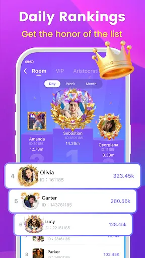 Скриншот 5 — Hiya – Голосовые чаты и игры