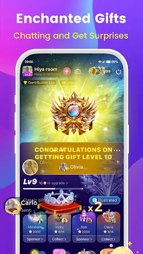 Скриншот 6 — Hiya – Голосовые чаты и игры