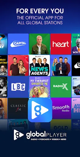 Скриншот 1 — Global Player Radio & Podcasts