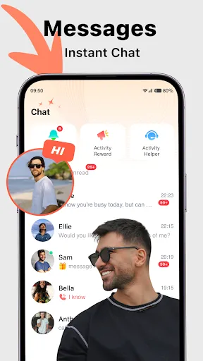Скриншот 5 — Saada — Live Group Voice Chat